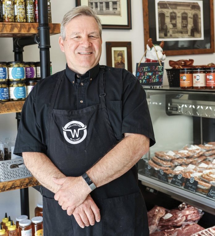 Joel Orlik, Wellington Butchery’s proprietor. Provided Photo.