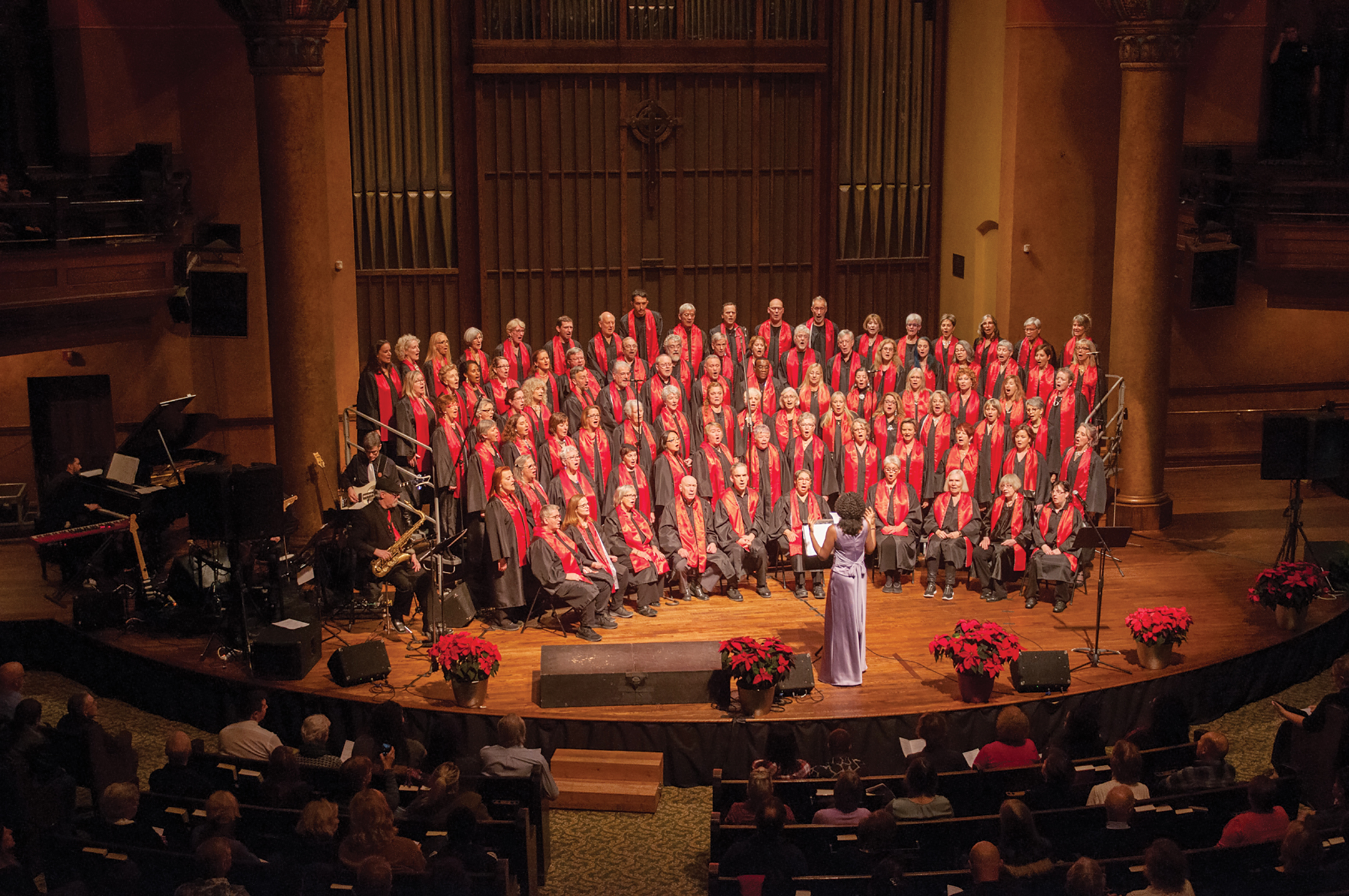 The Big Soul Project performs at last year’s annual Christimas concert. 