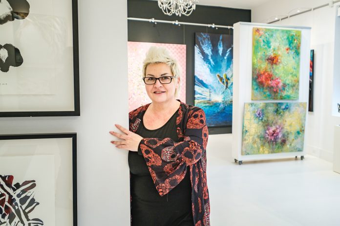 Sylvette Briere inside the new NAK Gallery on Wellington West.|Sylvette Briere inside the new NAK Gallery on Wellington West.|||||