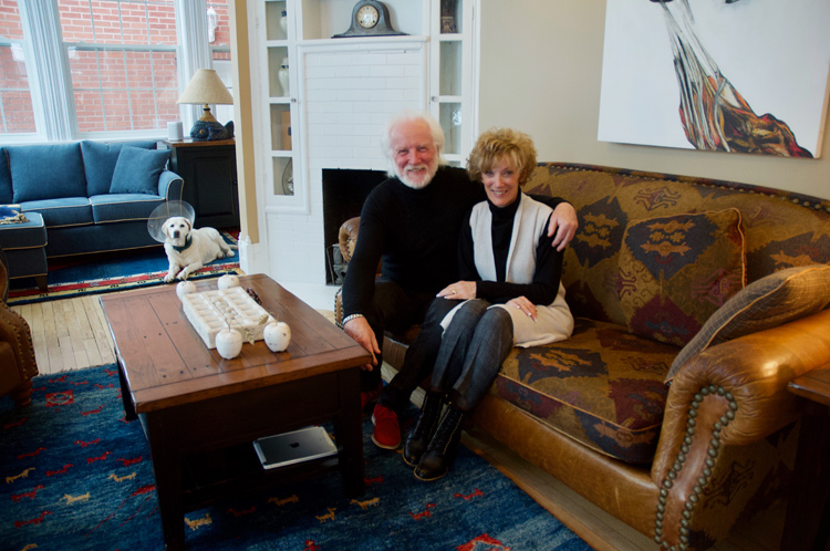 Dan Logue and Janet Yale have undertaken extensive renovations over the 21 years they’ve lived here and took care to keep many of the charming characteristics of the original home, which was built in 1904. Photo by Andrea Tomkins