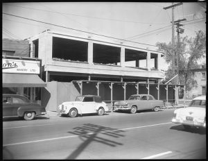 Laura Secord/World of Maps building under construction (City of Ottawa Archives)