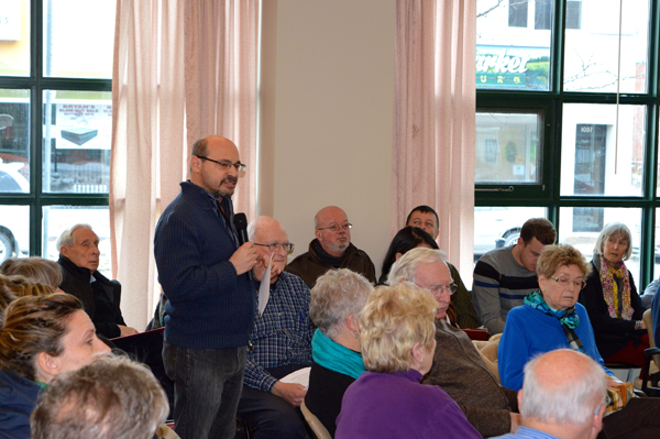 Over 100 Kitchissippi residents came out to the first Kitchissippi forum Jan.17 to work out issues with the councilor