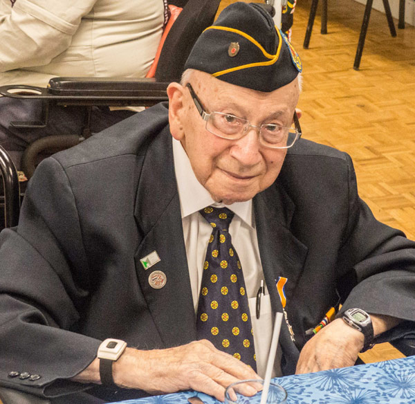 John Franken, Japanese POW and survivor of Nagasaki. Photo by Al Goyette