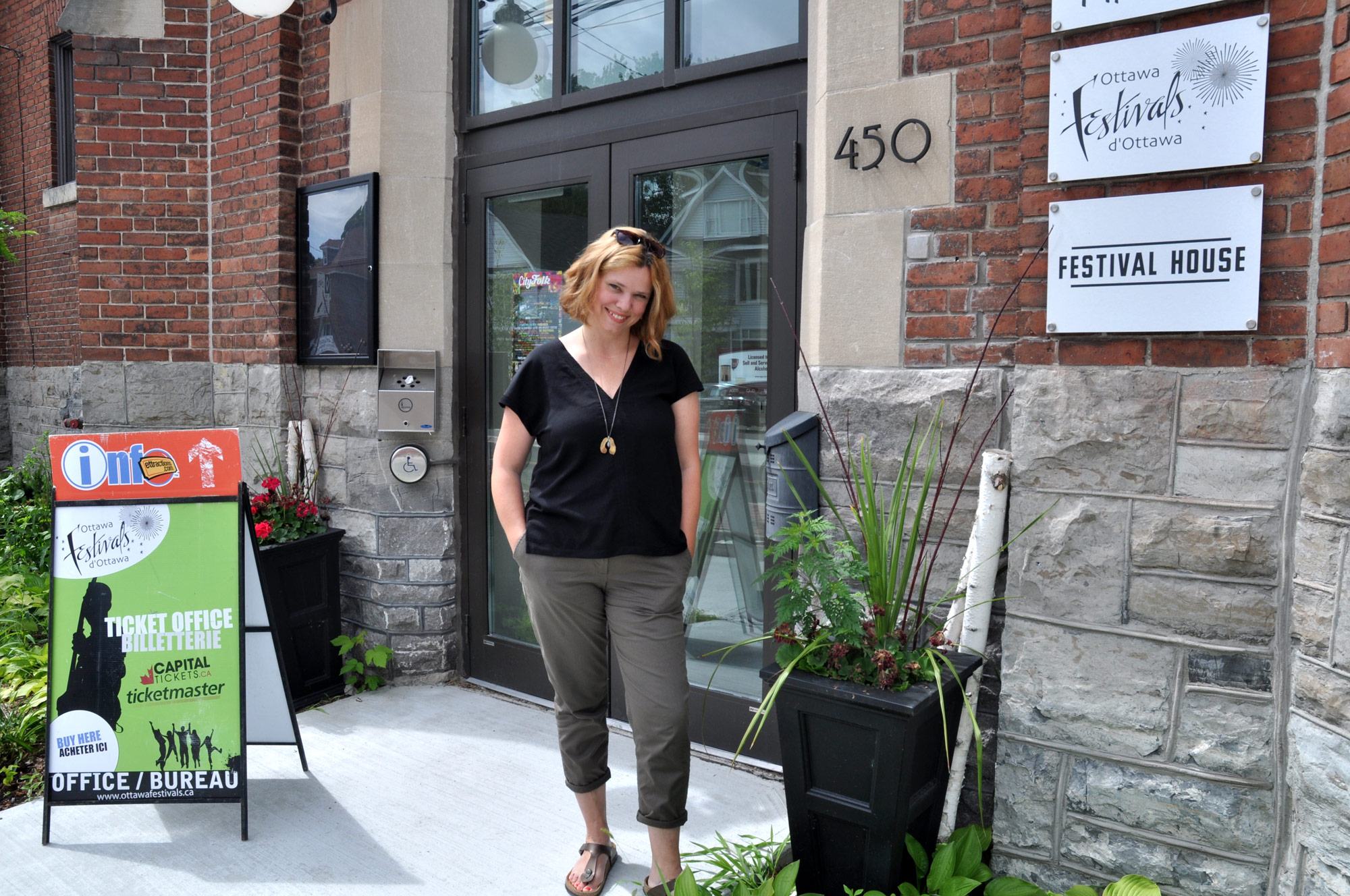 Don’t let the kids do all the learning this September! Sarah Banks, the new coordinator for the Westboro Brainery, is hoping the program’s relaunch will inspire more people to come out and learn something new. Photo by Andrea Tomkins