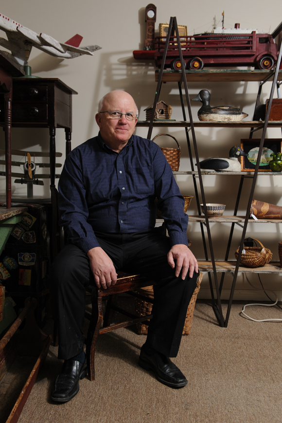 Shaun Markey began collecting and selling antiques in 1981