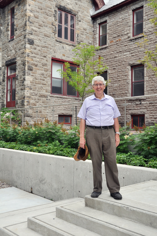 With a bit of vision, the former Sisters of the Visitation monastery on Richmond Road could live on in ways that benefit the community, says the president of Heritage Ottawa, David Jeanes. Photo by Andrea Tomkins