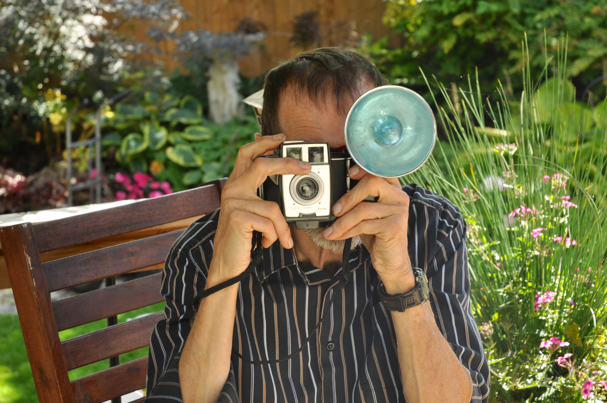 Photographer Paul Wing was one of the artists on the 2017 West End Studio Tour. Photo by Andrea Tomkins