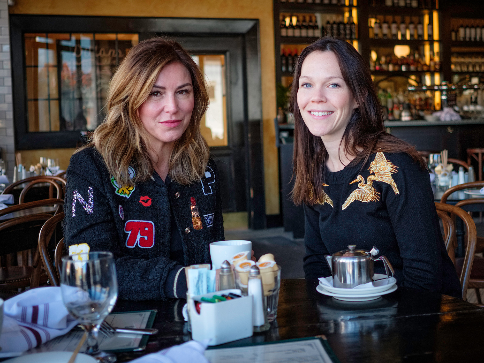 Mary Marquardt (left) and Andrea Khalid (right) are the founders of the Westboro Supper Club. Photo by Ted Simpson