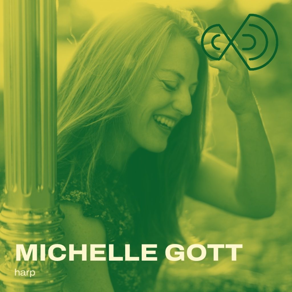 A green coloured album cover for Michelle.